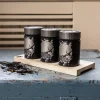 Sale Theeplank Komorebi zwart Bewaarblikken Eigenart | Theeplanken