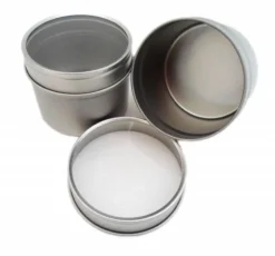 Online theeplank potjes met transparante deksel Blik Rond | Accessoires