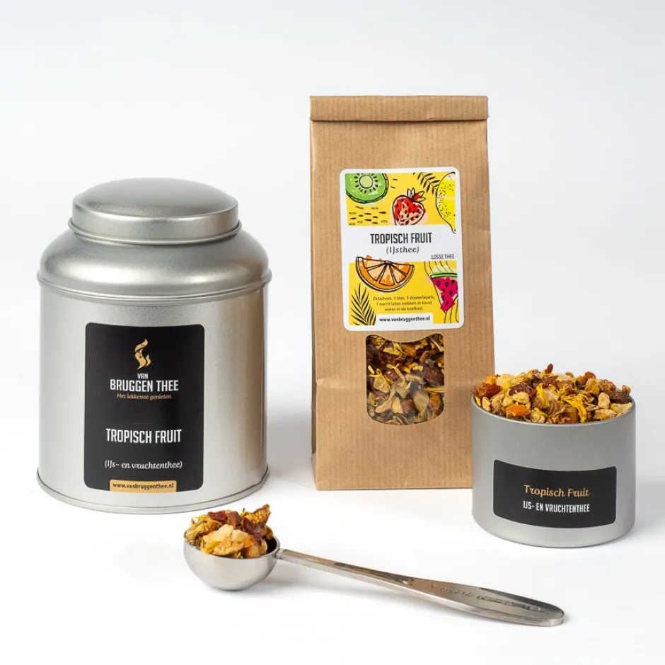 Hot Tropisch Fruit IJsthee | Vruchtenthee