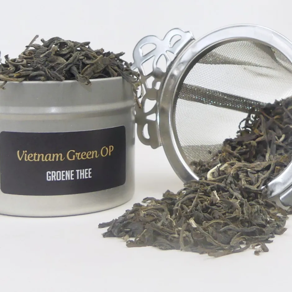 Hot Vietnam Green OP groene losse thee Pure Thee