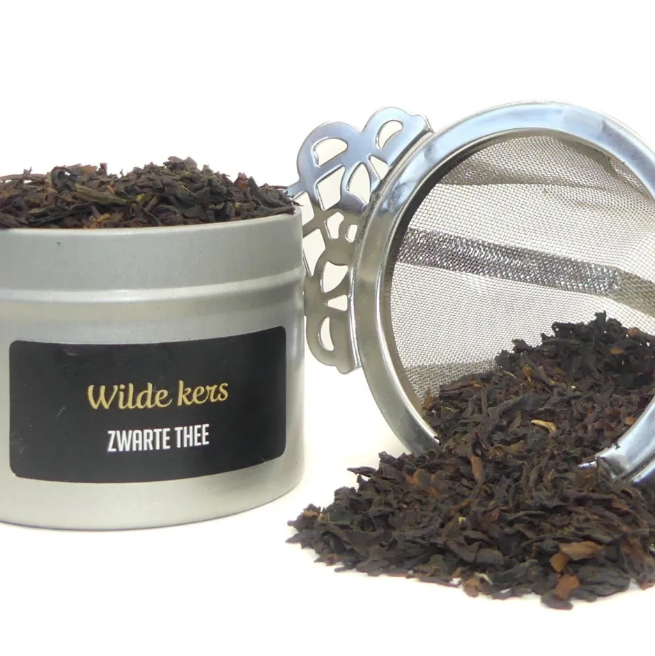 Fashion Wilde kers - Zwarte thee Winter Thee