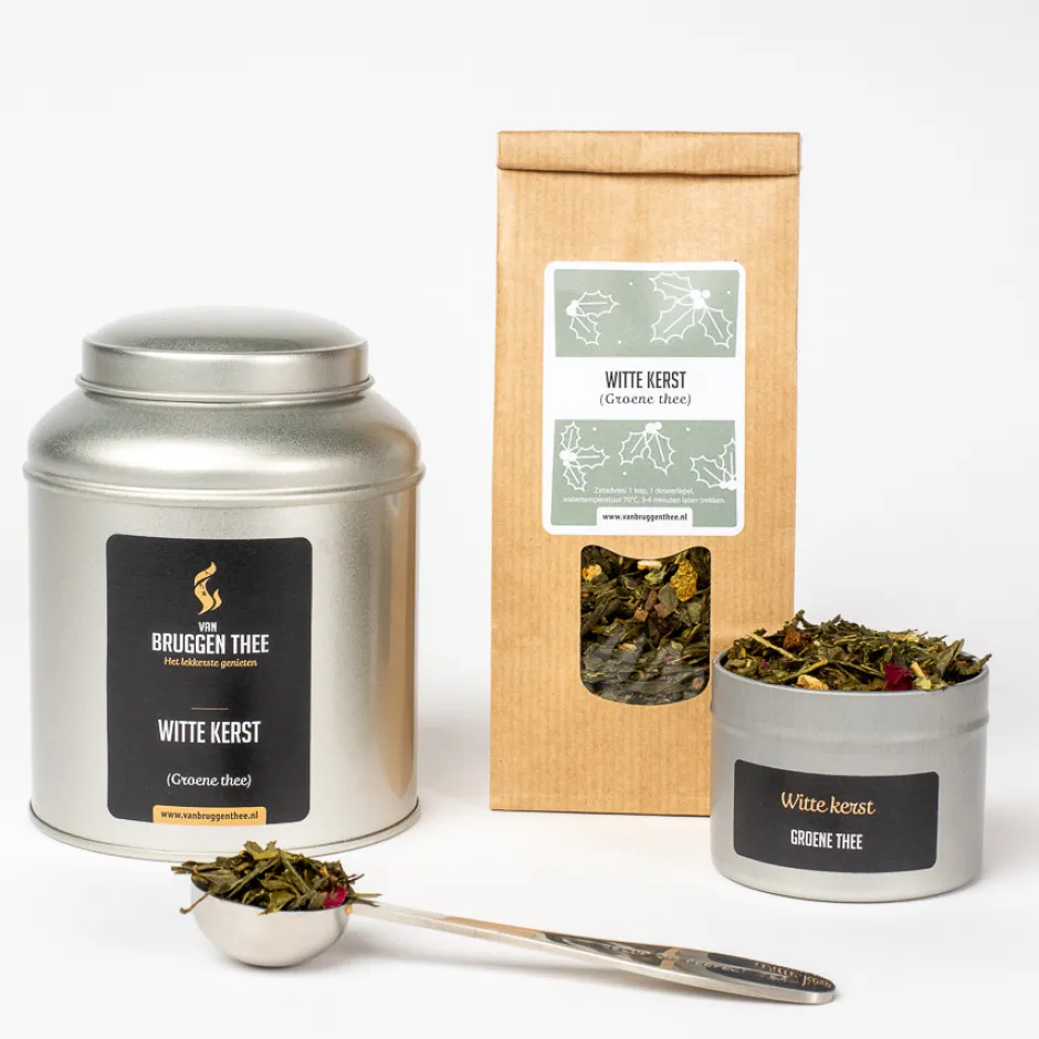 Discount Witte kerst - groene thee Kerstthee