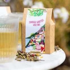 Outlet Zonnige Groetjes losse thee cadeau Theepakket | Zomerse Thee Cadeaus